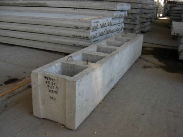 Блок фундаментный бетонный для дачи в Тюмени