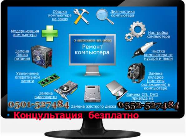 Ремонт компьютеров Бишкек
