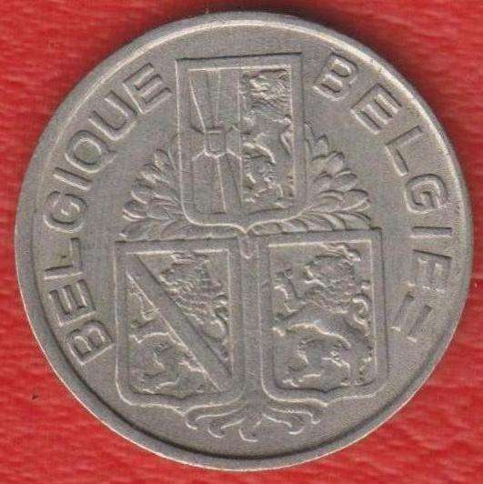 Бельгия 1 франк 1939 г. BELGIQUE в Орле