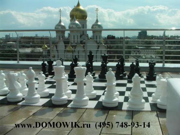 Шахматы, большие, напольные, парковые, ростовые, уличные в Москве фото 6