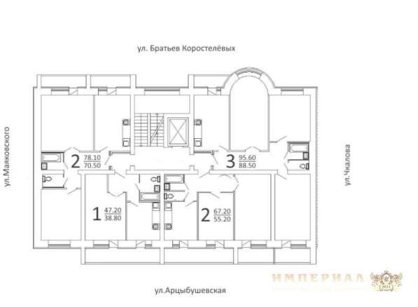 Продам двухкомнатную квартиру в г.Самара.Жилая площадь 74 кв.м.Этаж 4.Дом кирпичный.