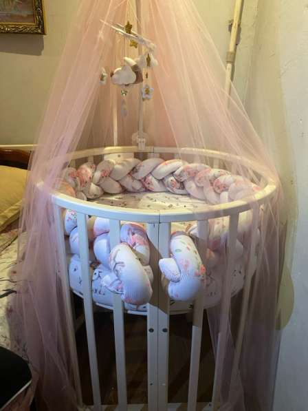 Кроватка трансформер 3в1 в Москве фото 3