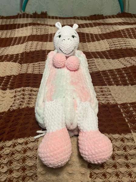 Вязаная крючком плюшевая пижамница в Москве фото 4