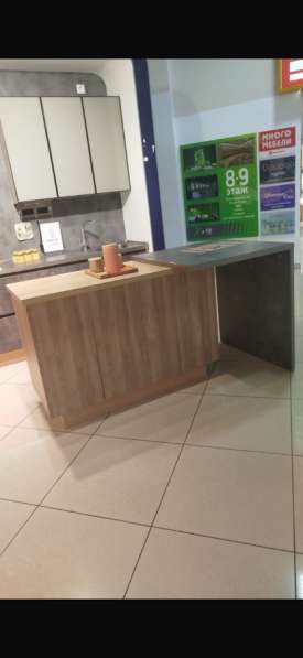 Кухня новая с островом в Липецке фото 5