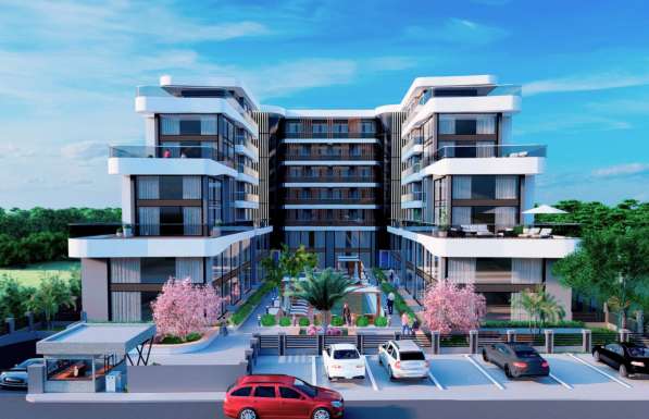 2-к. квартира 43м&sup2; Турция, Анталья, Алтынташ