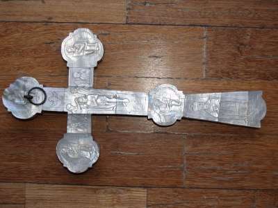 Антикварный напрестольный крест 18 века. в Санкт-Петербурге фото 7