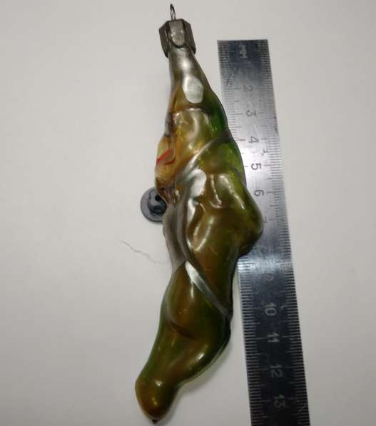 Елочная игрушка Адвокат Горошек из сказки Чиполлино СССР в Магнитогорске фото 10