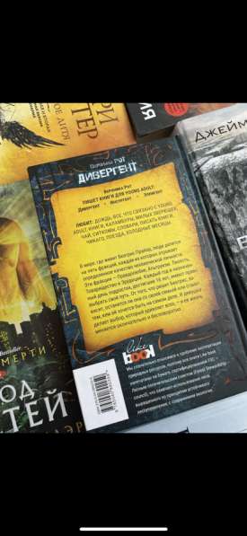 Книга «Дивергент». Вероника Рот в Анапе