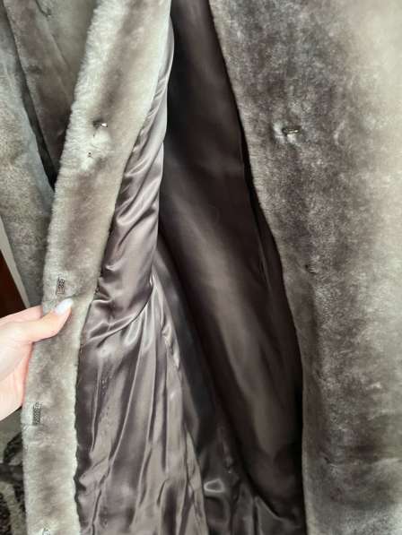 Мутоновая шуба до -30 в Киселевске фото 4