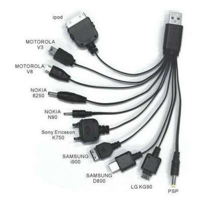 10 в 1 универсальный зарядный кабель