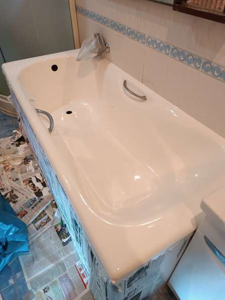 Реставрация ванн жидким стакрилом в Мариуполе в фото 4