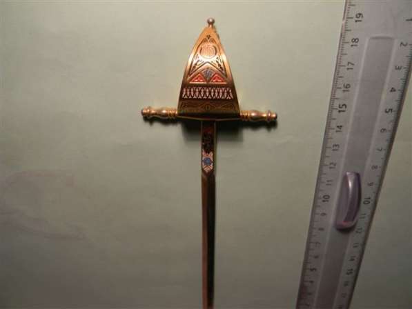 Сувенир:мини шпага Толедо(нож для открывания писем) Испания