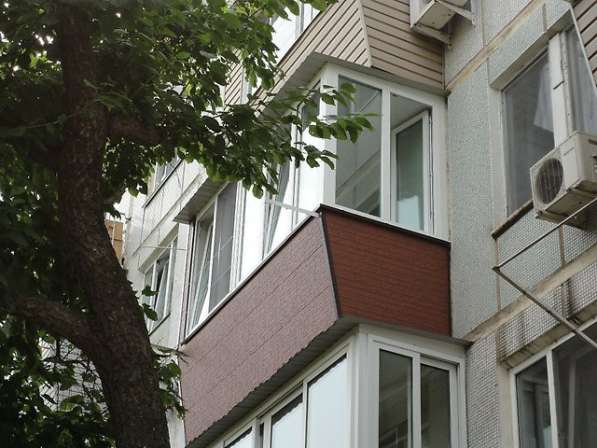 Остекление и отделка балконов. Окна пвх в Долгопрудном