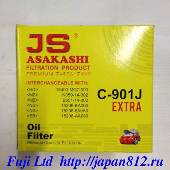 Масляный фильтр JS Asakashi C901J
