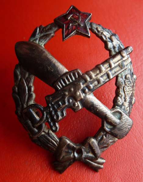 СССР знак Красный командир летчик - наблюдатель в Орле фото 15