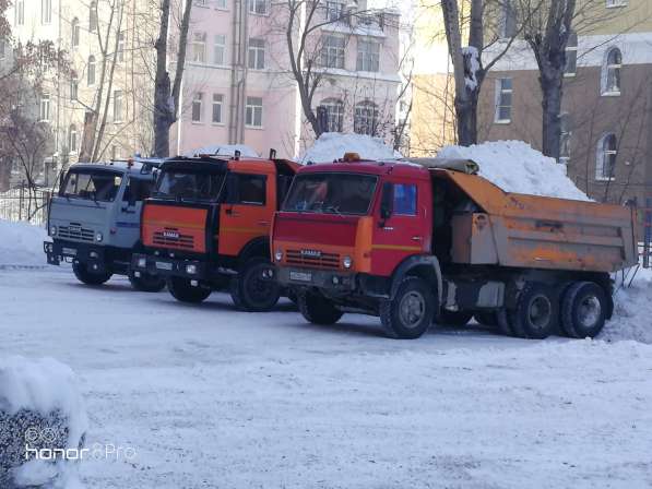 Чистка, уборка, вывоз снега 24 часа в Новосибирске в Новосибирске