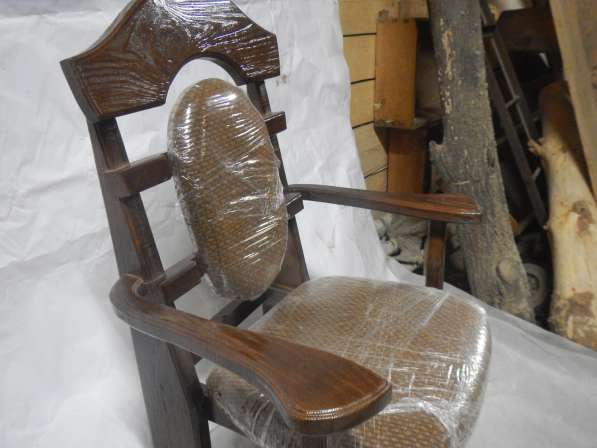 Стул-кресло из массива, ручной работы в Туле