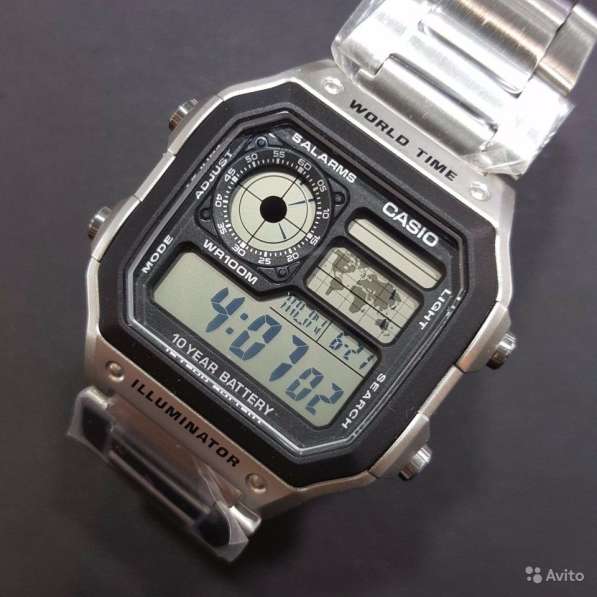 Часы Casio Illuminator AE-1200WHD-1A в Москве фото 3