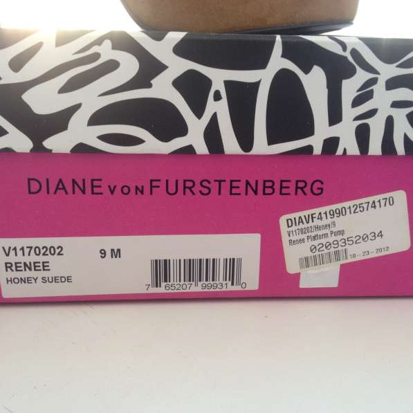 Diane von Furstenberg DVF новые женские туфли оригинал 40 р в Москве фото 3