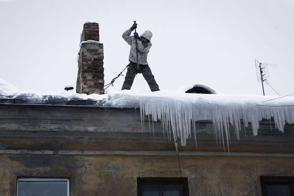 Уборка снега в Москве фото 4