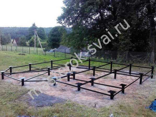 Фундамент на сваях