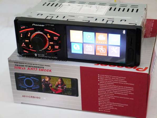 Pioneer 4011 ISO - экран 4,1''+ DIVX + MP3 + USB + SD в 
