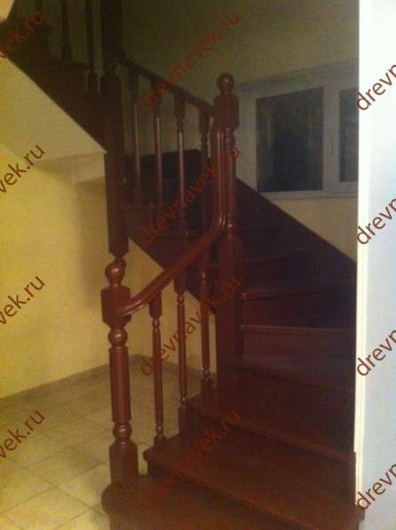 Ремонт лестниц из дерева в Москве фото 4