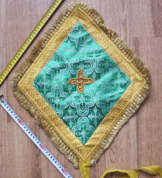Фартук церковный, ручное шитьё золотой ниткой в Ставрополе фото 4
