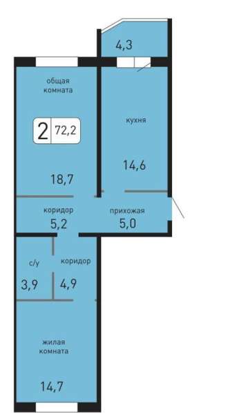 Продается 2-х комн квартира в новом доме в Зеленограде фото 3