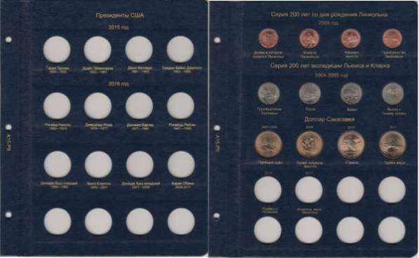 Альбом для юбилейных монет США,. в Благовещенске фото 11