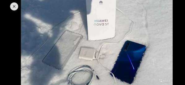 Huawei Nova 5T 128 гб, синий цвет в Шахтах фото 5