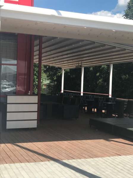 Летние кафе Веранды Подиумы в Москве фото 4