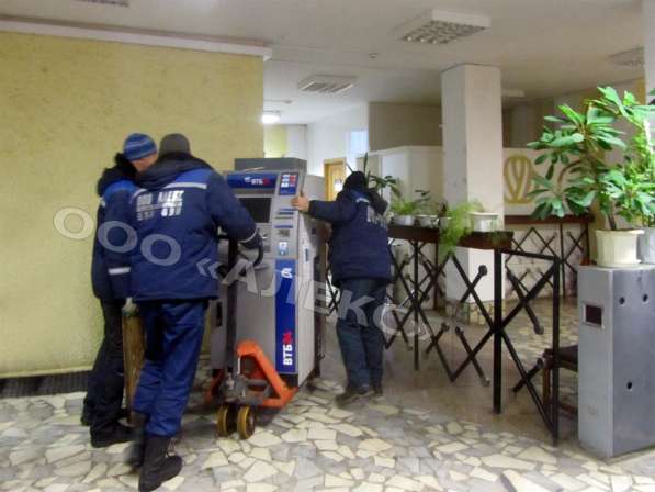 Перевозка банкоматов, такелаж, монтаж в Смоленске