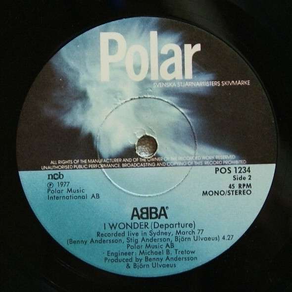ABBA - The Name Of The Game / I Wonder (Departure) в Санкт-Петербурге