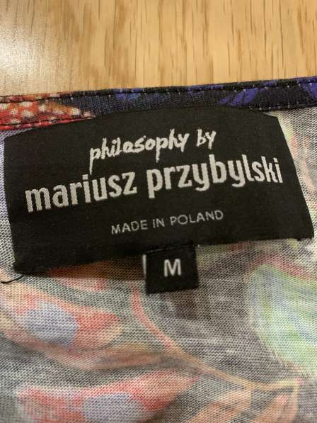 "PHILOSOPHY BY MARIUSZ PRZYBYLSKI" Платье туника (М/L) в Москве фото 3