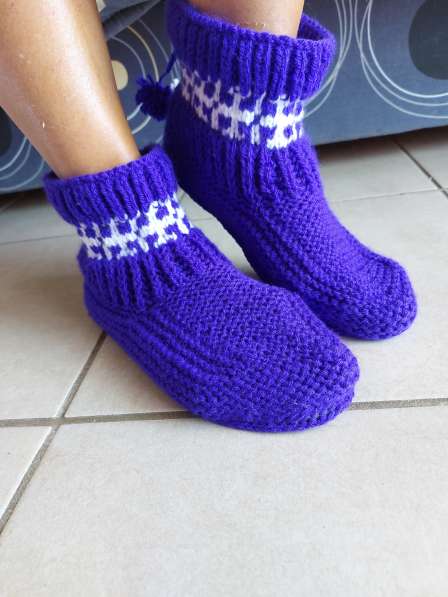 Chaussettes tricotees в 