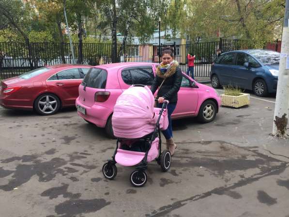 Детская коляска Adamex Enduro 2 в 1 эко-кожа в Москве фото 3