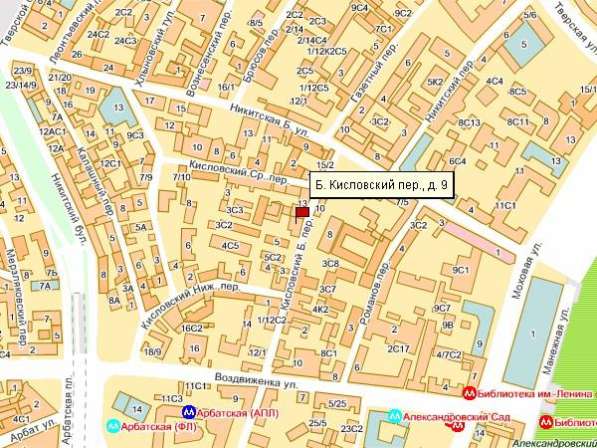 Офисный блок - 88.2 м2, м.Арбатская в Москве фото 3