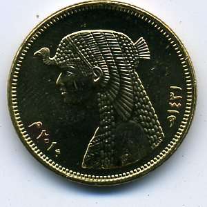 Египет 50 пиастров 2010 г. царица Клеопатра в качестве UNC