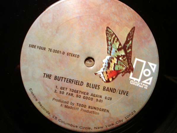 Пластинка винил The Butterfield Blues Band - Live в Санкт-Петербурге фото 3