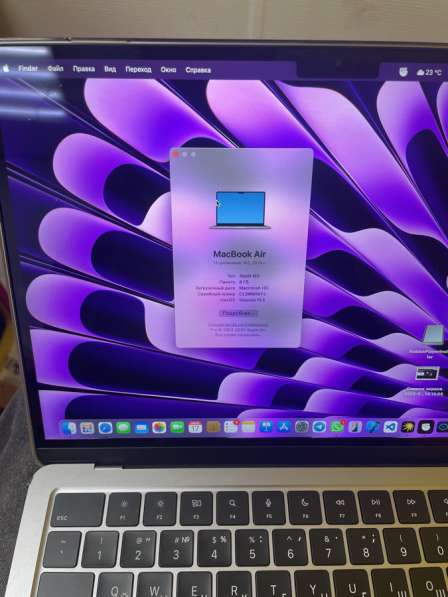 Macbook m3 2024 512 гб в Москве фото 3