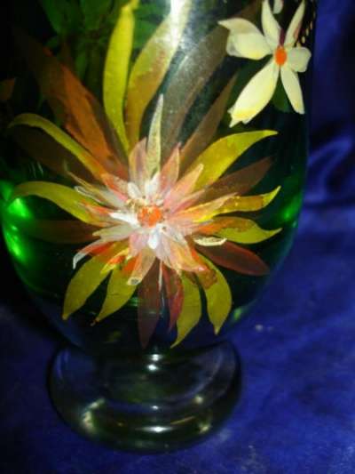 таринная ваза(цветное стекло,ручная росп в Санкт-Петербурге фото 5