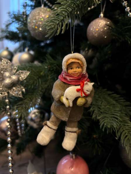 Елочные игрушки ручной работы из ваты в Москве фото 4