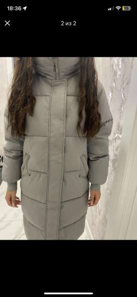 Серая куртка зимняя