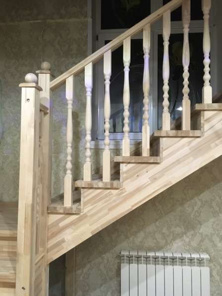 Деревянные лестницы. Изготовление лестниц в Ижевске фото 3