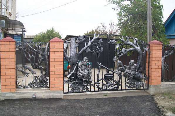 Барельефы,скульптуры из металла для изготовления ворот,забор в Краснодаре фото 7