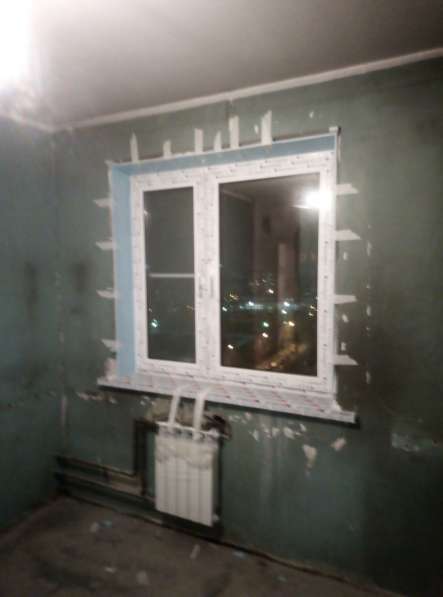 Установка окон в процессе ремонта в Москве