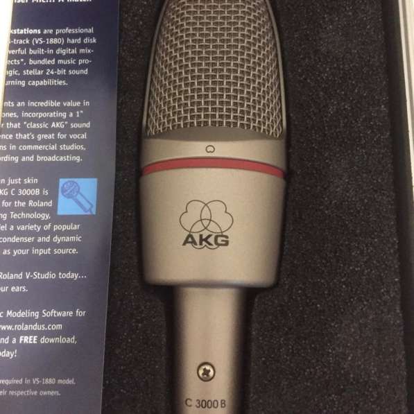 Микрофон AKG C3000b в Москве фото 3