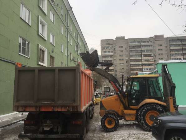 Уборка и вывоз снега. Аренда спецтехники в Екатеринбурге фото 3