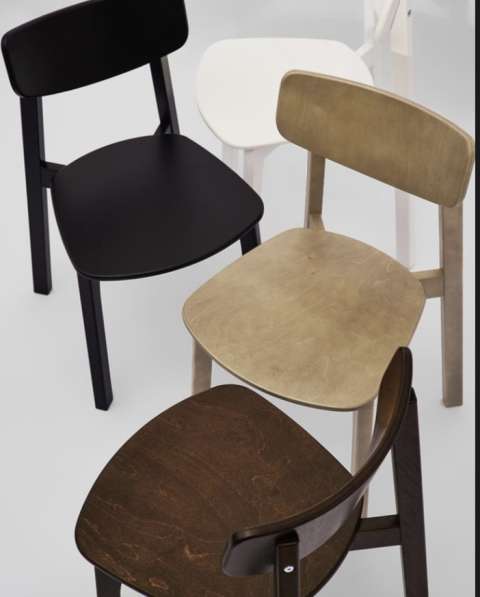 Дизайнерские стулья из шпона сибирской березы